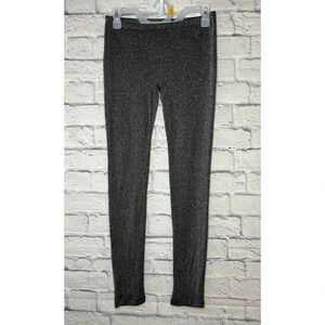 Guess gray shimmery leggings size M.